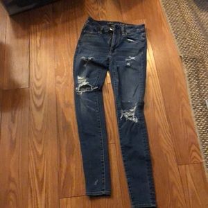 American Eagle Size 2 super stretch Jegging